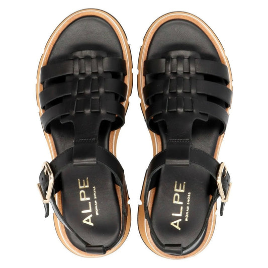 Alpe mujer sandalias Zanzibar negro 54890805 - comprar online en KAPLES SHOES