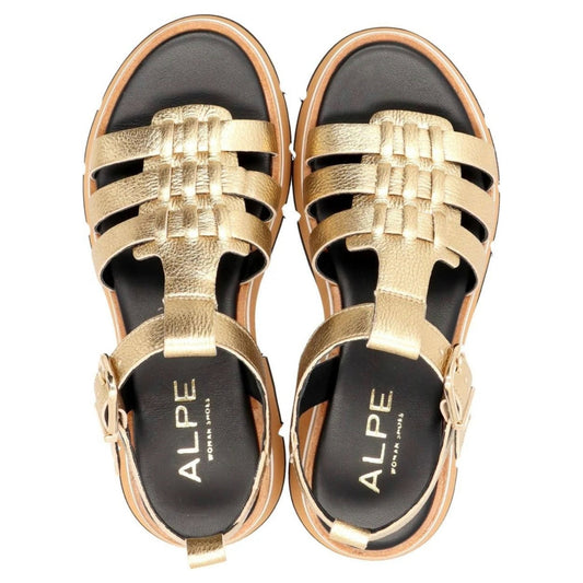 Alpe mujer sandalias Zanzibar oro 54894142 - comprar online en KAPLES SHOES