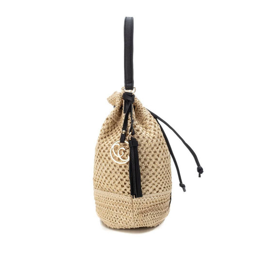 Carmela bolso rafia beige 186097 - comprar online en KAPLES SHOES