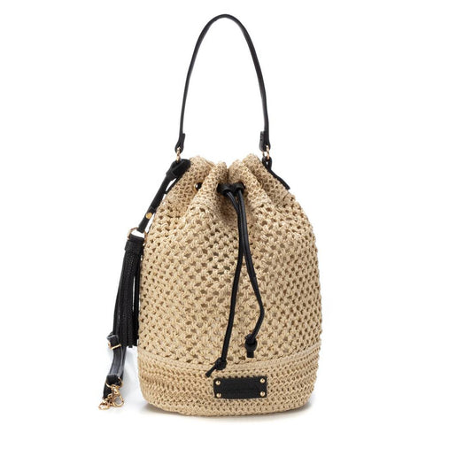 Carmela bolso rafia beige 186097 - comprar online en KAPLES SHOES