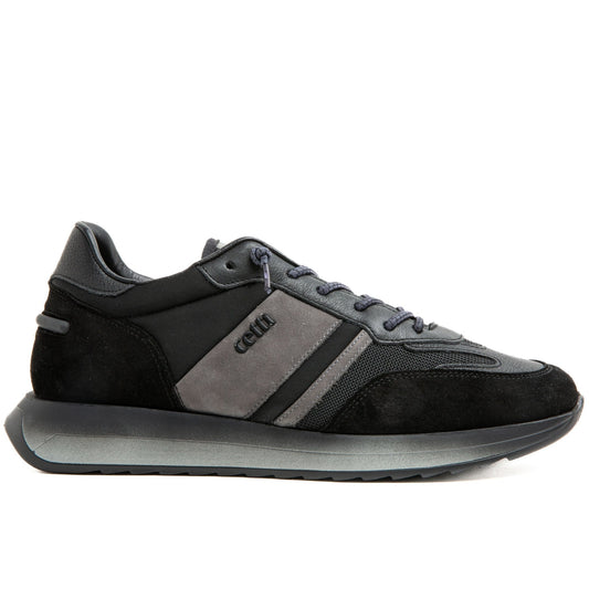 Cetti hombre zapatillas C - 1363 ante - sweet negro - comprar online en KAPLES SHOES