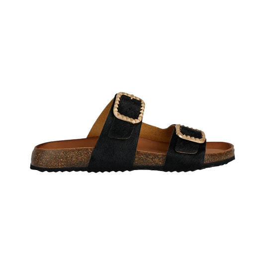 Geox mujer sandalias negro D new brionia BC - horses.cow D45VYC 000QS C9999 - comprar online en KAPLES SHOES