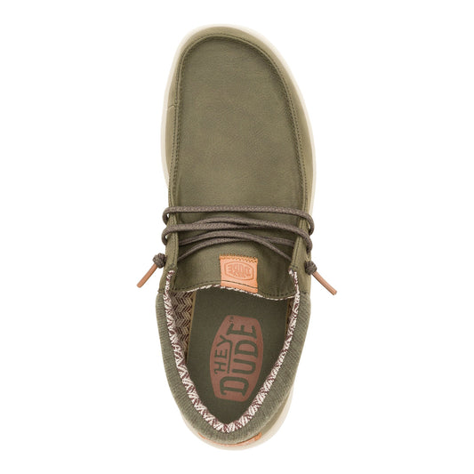 Hey Dude hombre mocasines Paul Classic 43352 - 337 olive - comprar online en KAPLES SHOES