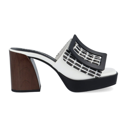 Noa Harmon mujer sandalias Eden 8968 - 0060 blanco negro - comprar online en KAPLES SHOES