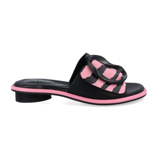 Noa Harmon mujer sandalias Mina 9665 - 0M09 rosa - negro - comprar online en KAPLES SHOES