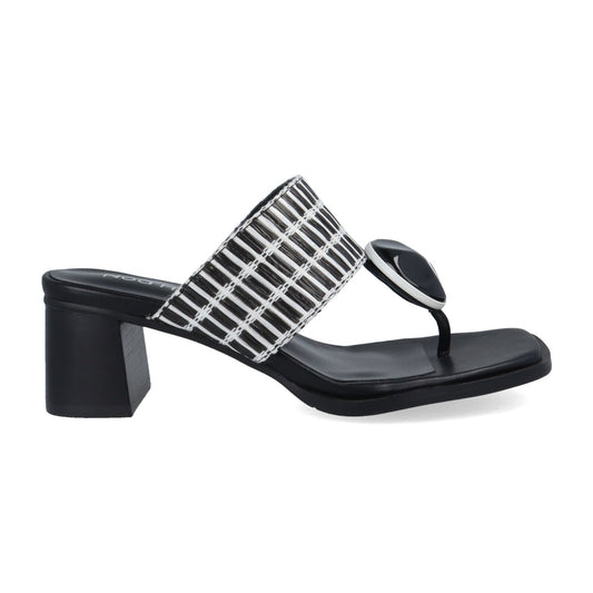 Noa Harmon mujer sandalias Petra 9227 - 0060 negro - blanco - comprar online en KAPLES SHOES