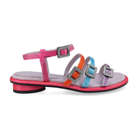 Noa Harmon mujer sandalias Crystal 9647 - 0M18 multi fuxia - comprar online en KAPLES SHOES