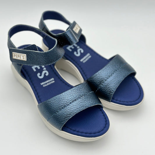 Pepe Menargues mujer sandalias 10868 ciervo star marino london nata 50559 - comprar online en KAPLES SHOES