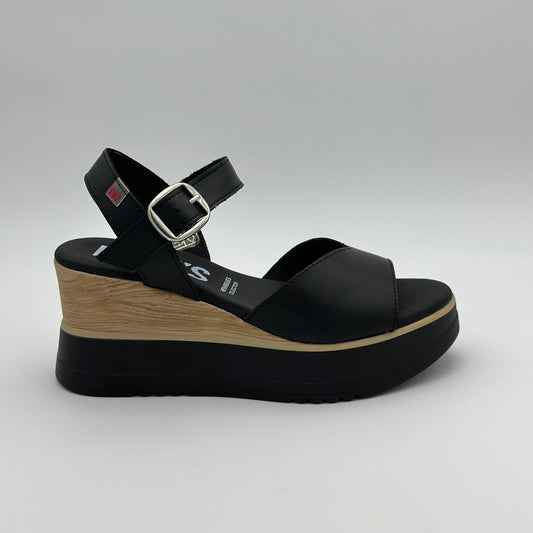 Pepe Menargues mujer sandalias Hebilla 11180 vacuum negro violeta negro natural - comprar online en KAPLES SHOES