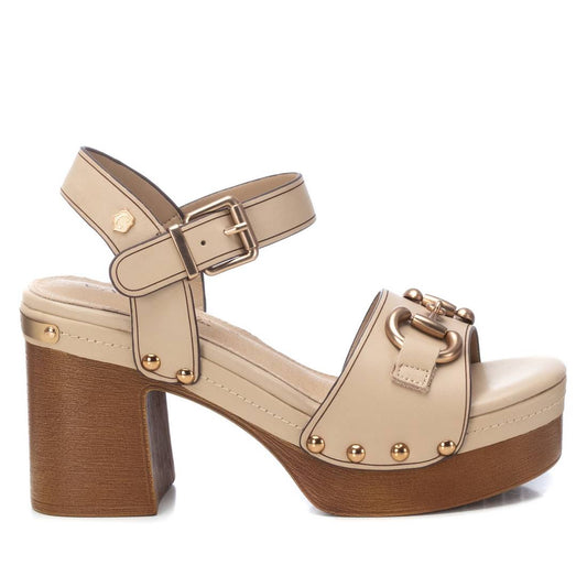 Carmela mujer sandalias piel beige 16147803 - comprar online en KAPLES SHOES