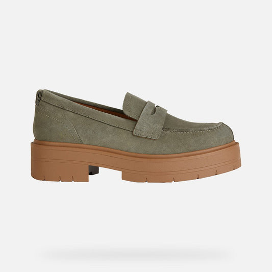 Geox mujer mocasines D spherica EC7 I - suede D36VDI 00022 C3016 - comprar online en KAPLES SHOES