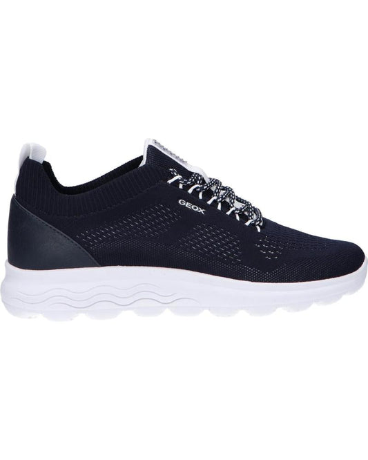 Geox mujer zapatillas D spherica A - knitted text. D15NUA 0006K C4002 marino - comprar online en KAPLES SHOES