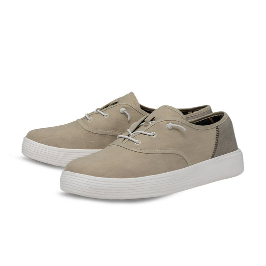 Hey Dude hombre zapatillas Conway Craft Linen blanco - comprar online en KAPLES SHOES