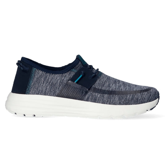 Hey Dude hombre zapatillas Sirocco Dual Knit navy - comprar online en KAPLES SHOES