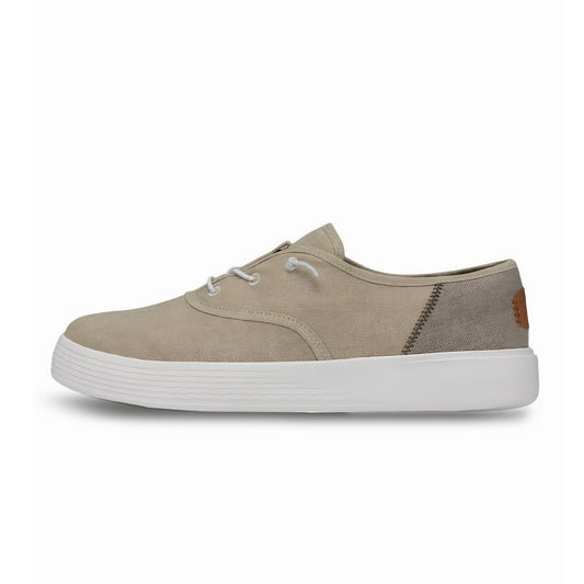 Hey Dude hombre zapatillas Conway Craft Linen blanco - comprar online en KAPLES SHOES