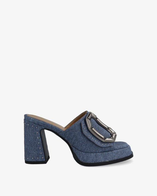 Noa Harmon mujer sandalias de tacon Gloria 9674 - 0024 jeans - comprar online en KAPLES SHOES