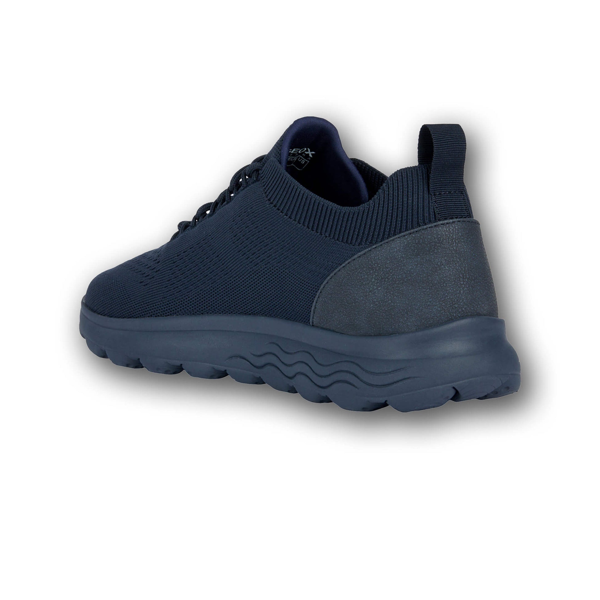 Geox hombre zapatillas U Spherica A - knitted text U15BYA 0006K CF44K azul marino - comprar online en KAPLES SHOES