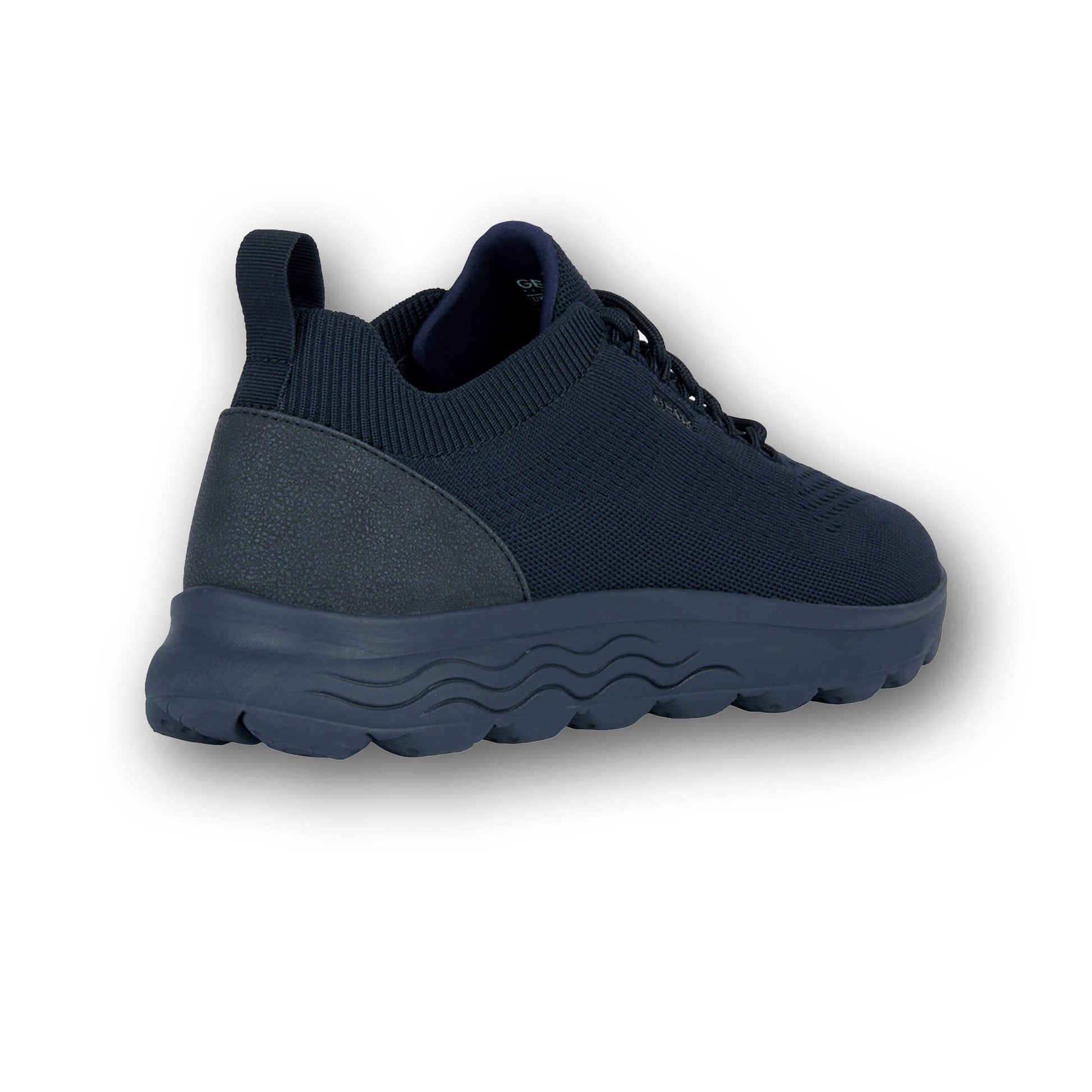 Geox hombre zapatillas U Spherica A - knitted text U15BYA 0006K CF44K azul marino - comprar online en KAPLES SHOES