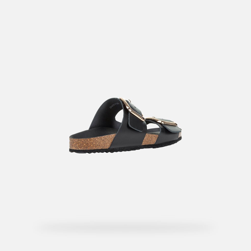 Geox mujer sandalias negro D Brionia RB - Nappa D45Y3B 000T5 C9999 - 36 - Negro - comprar en KAPLES SHOES