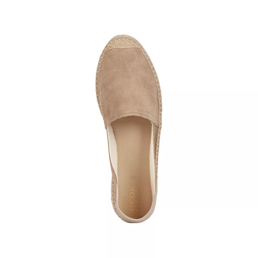 Geox mujer alpargatas planas D lampedusa A - suede+nappa D35V0A 02285 C6738 - 35 - Taupe lt - comprar en KAPLES SHOES