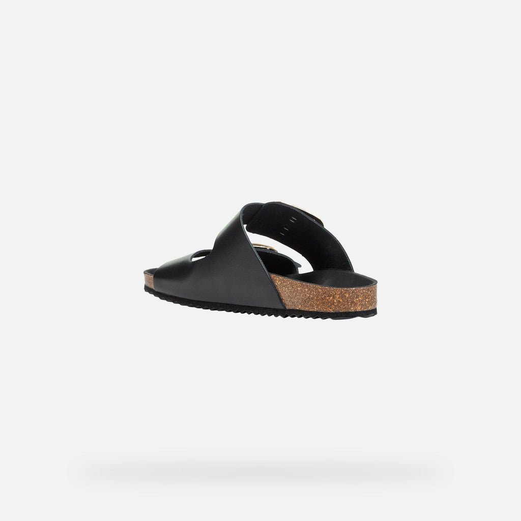 Geox mujer sandalias negro D Brionia RB - Nappa D45Y3B 000T5 C9999 - 36 - Negro - comprar en KAPLES SHOES