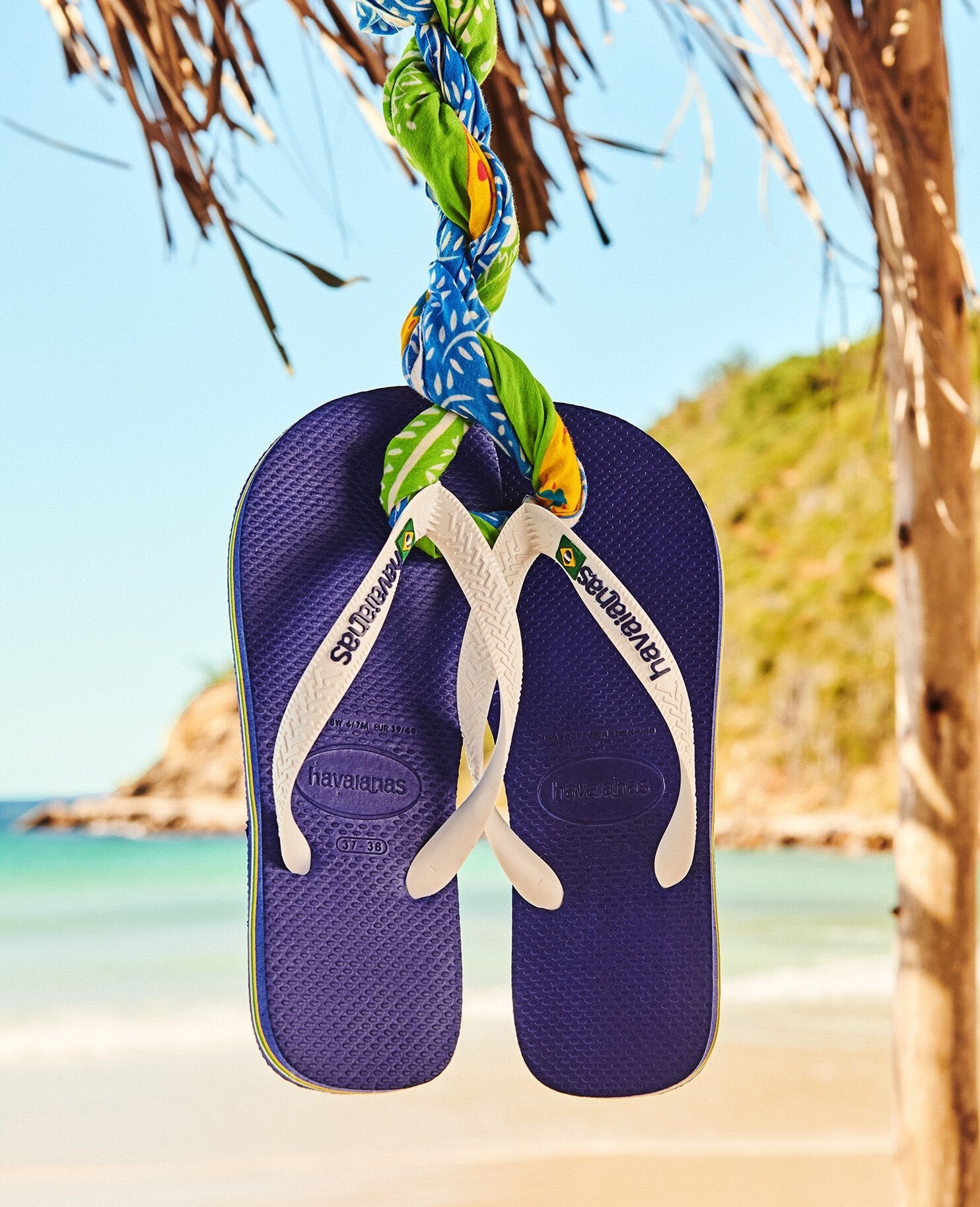 Havaianas hombre chanclas Brasil Logo Fc marine blue - 39/40 - Marine blue - comprar en KAPLES SHOES