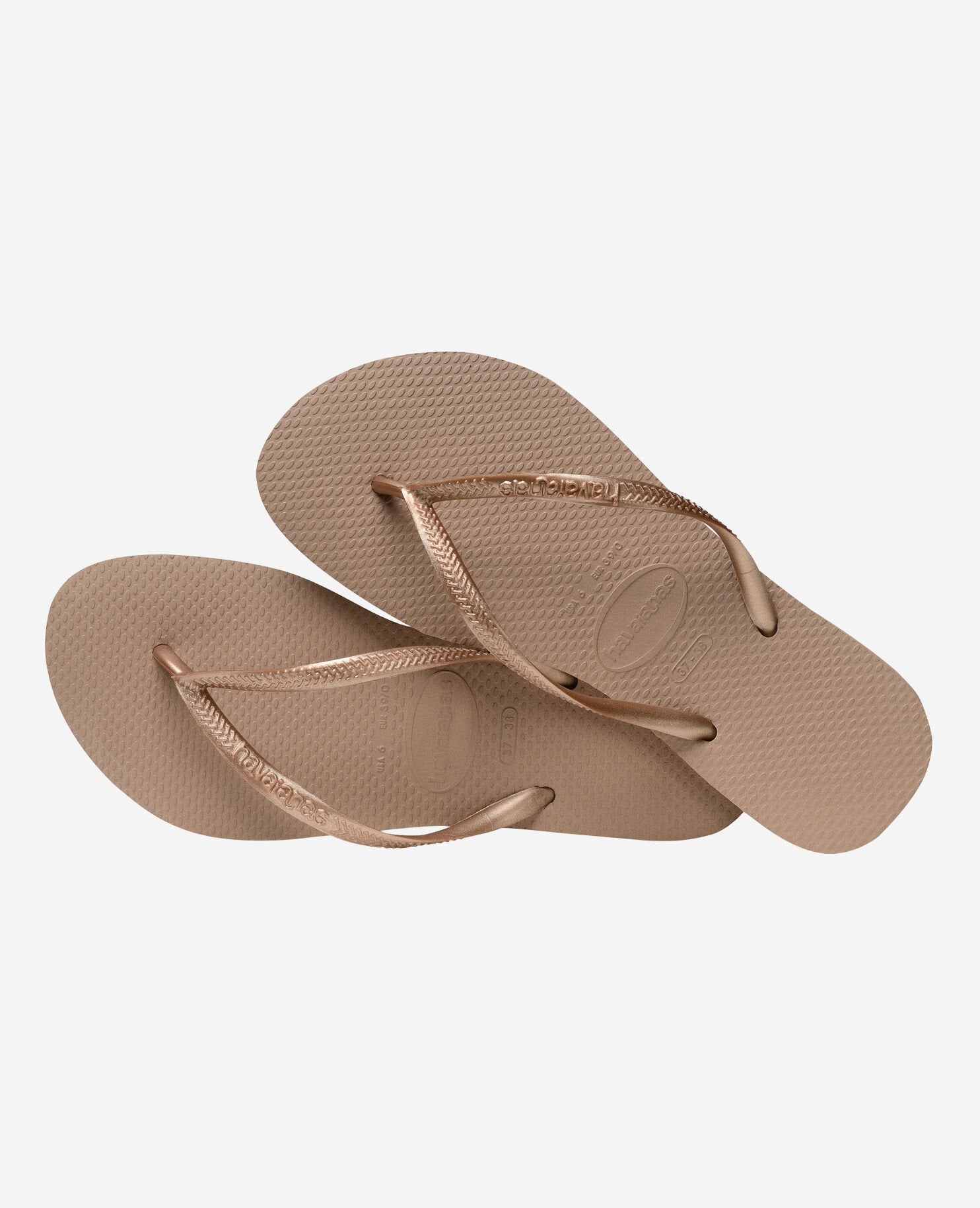 Havaianas mujer chanclas Slim FC Rosa oro - 35/36 - Rose oro - comprar en KAPLES SHOES