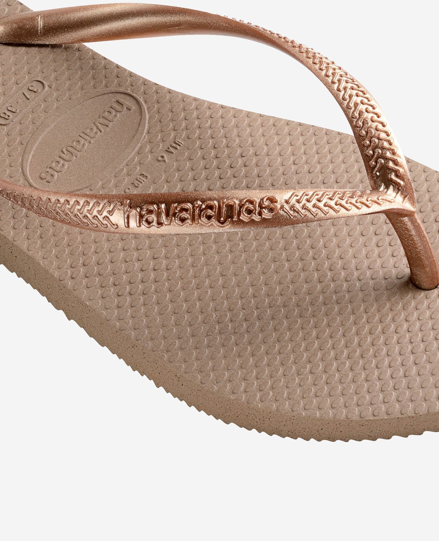 Havaianas mujer chanclas Slim FC Rosa oro comprar online envio gratis 24 48 h y devolucion sin coste KAPLES SHOES