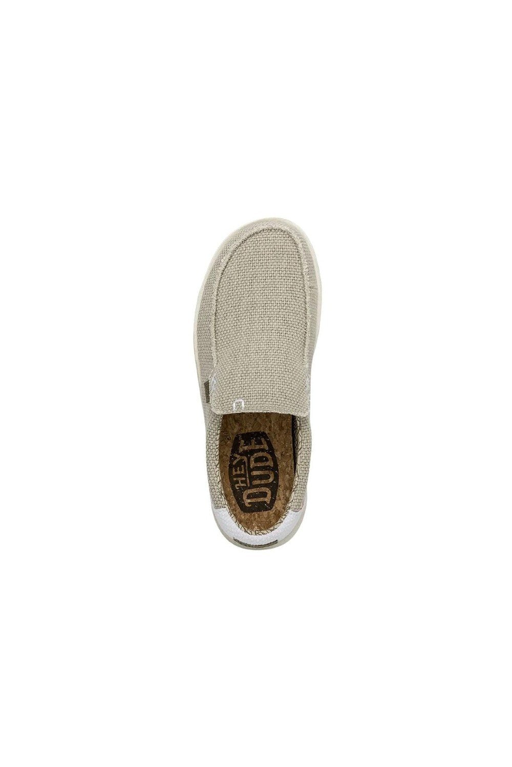 Hey Dude hombre mocasines Mikka Braided blanco roto - 41 - Blanco roto - comprar en KAPLES SHOES