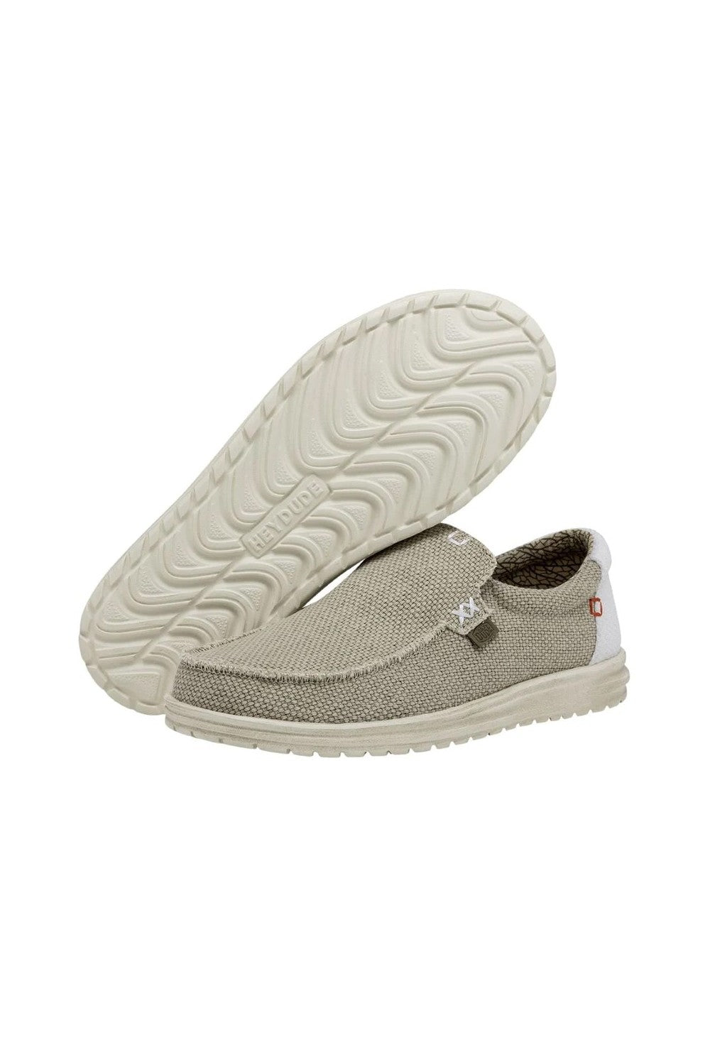 Hey Dude hombre mocasines Mikka Braided blanco roto - 41 - Blanco roto - comprar en KAPLES SHOES