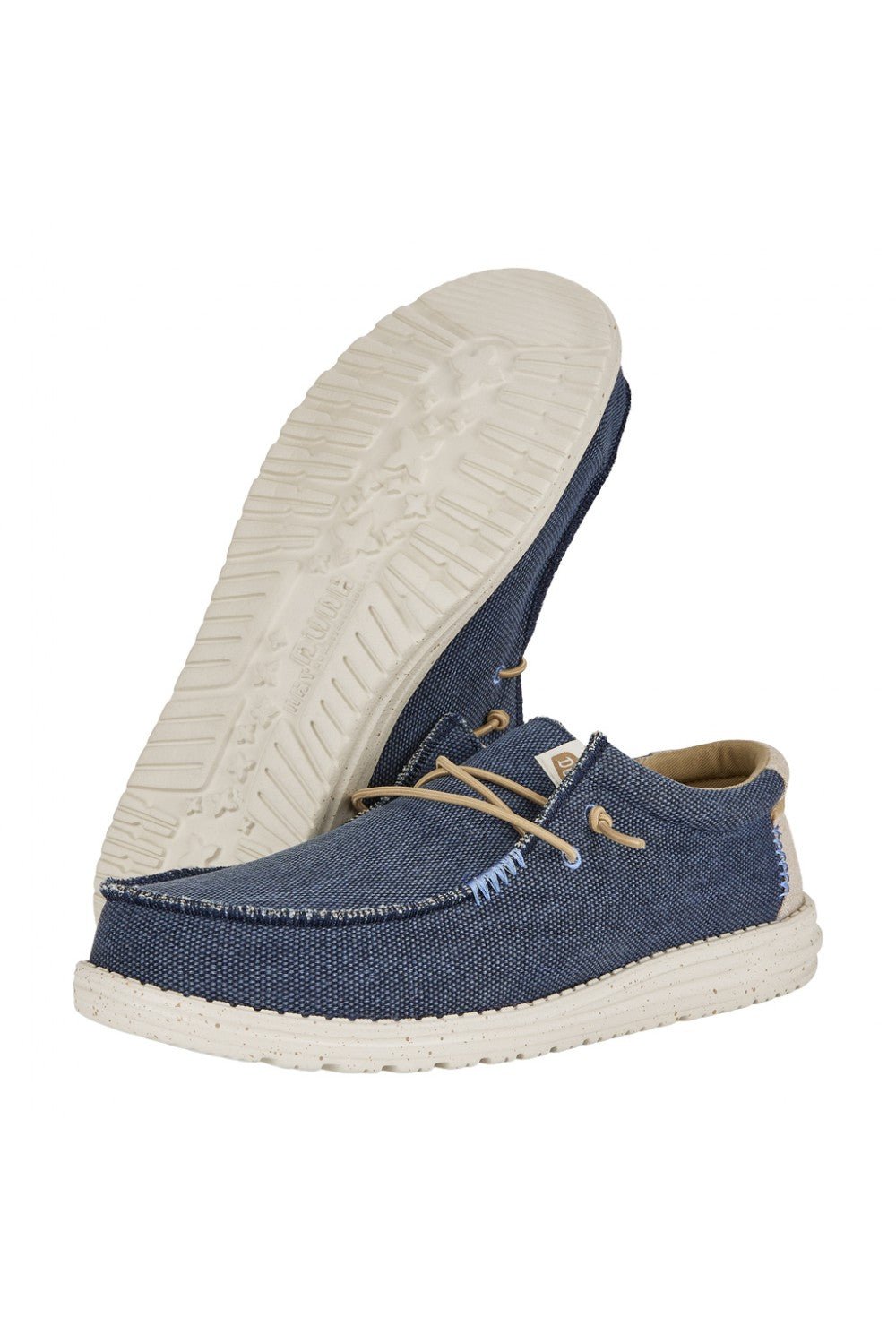 Hey Dude hombre mocasines Wally Coastline Jute marino - comprar online en KAPLES SHOES