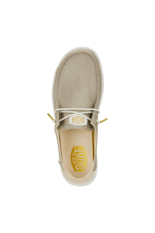 Hey Dude mujer mocasines Wendy Metallic Sparkle 41082-710 oro - 37 - Oro - comprar en KAPLES SHOES