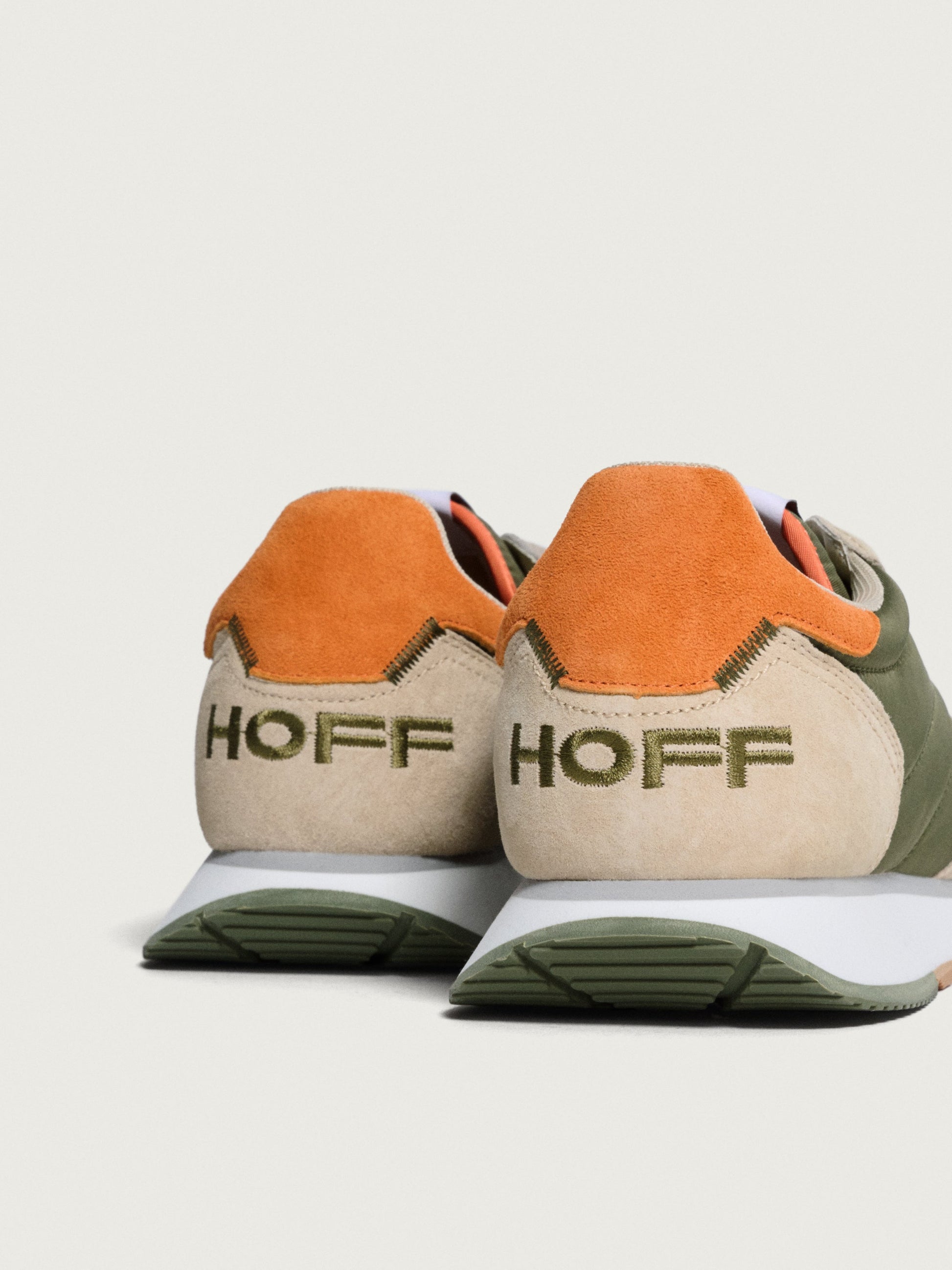 Hoff hombre zapatillas Rhodes 22317601 beige verde - comprar online en KAPLES SHOES