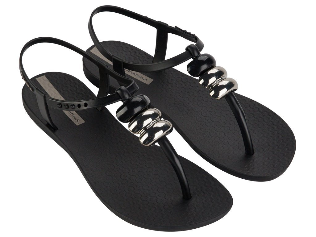 Ipanema mujer chanclas negro 83507 class blown up sandal AQ975 - comprar online en KAPLES SHOES