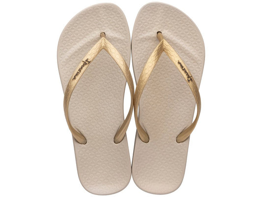 Ipanema mujer chanclas 81030 anatomica tan fem 23097 beige-oro - 35/36 - Beige/Oro - comprar en KAPLES SHOES