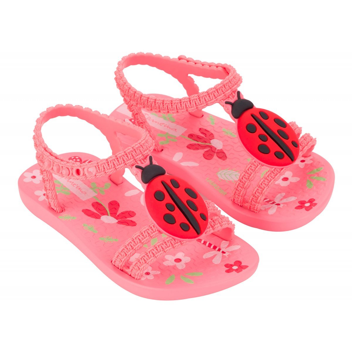 Ipanema baby chanclas daisy 83477 AR046 pink/red - 21 - Rosa/roja - comprar en KAPLES SHOES