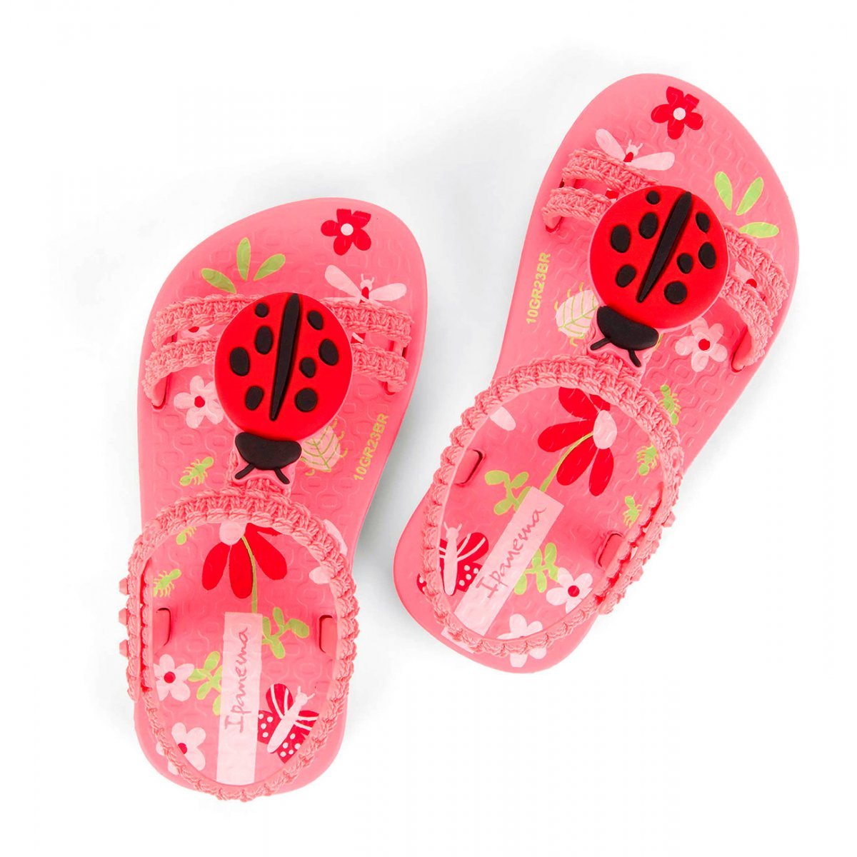 Ipanema baby chanclas daisy 83477 AR046 pink/red - 21 - Rosa/roja - comprar en KAPLES SHOES