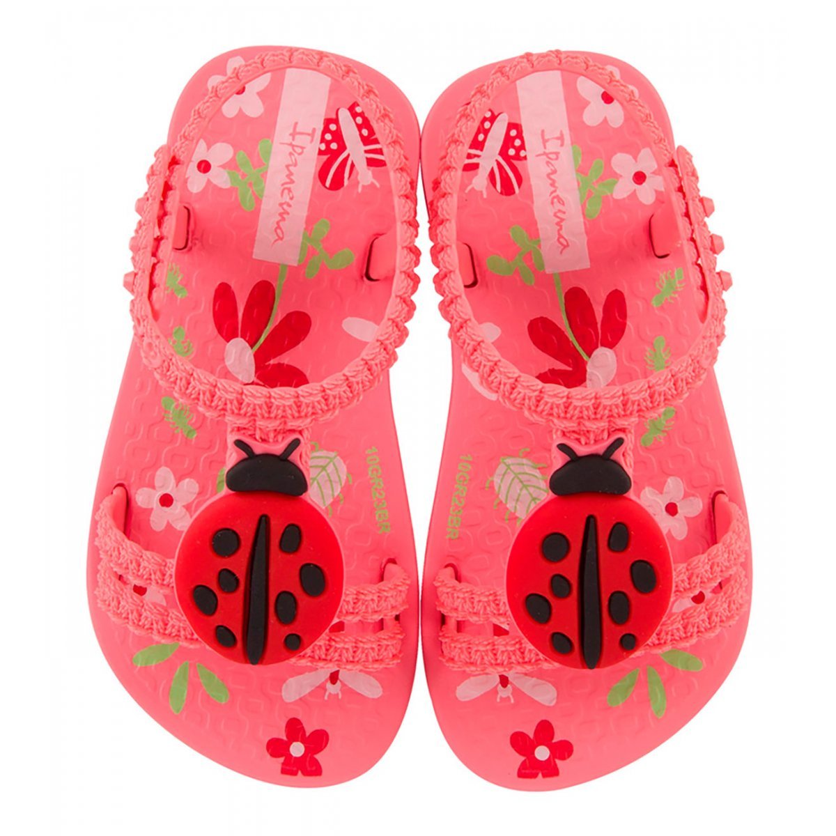 Ipanema baby chanclas daisy 83477 AR046 pink/red - 21 - Rosa/roja - comprar en KAPLES SHOES