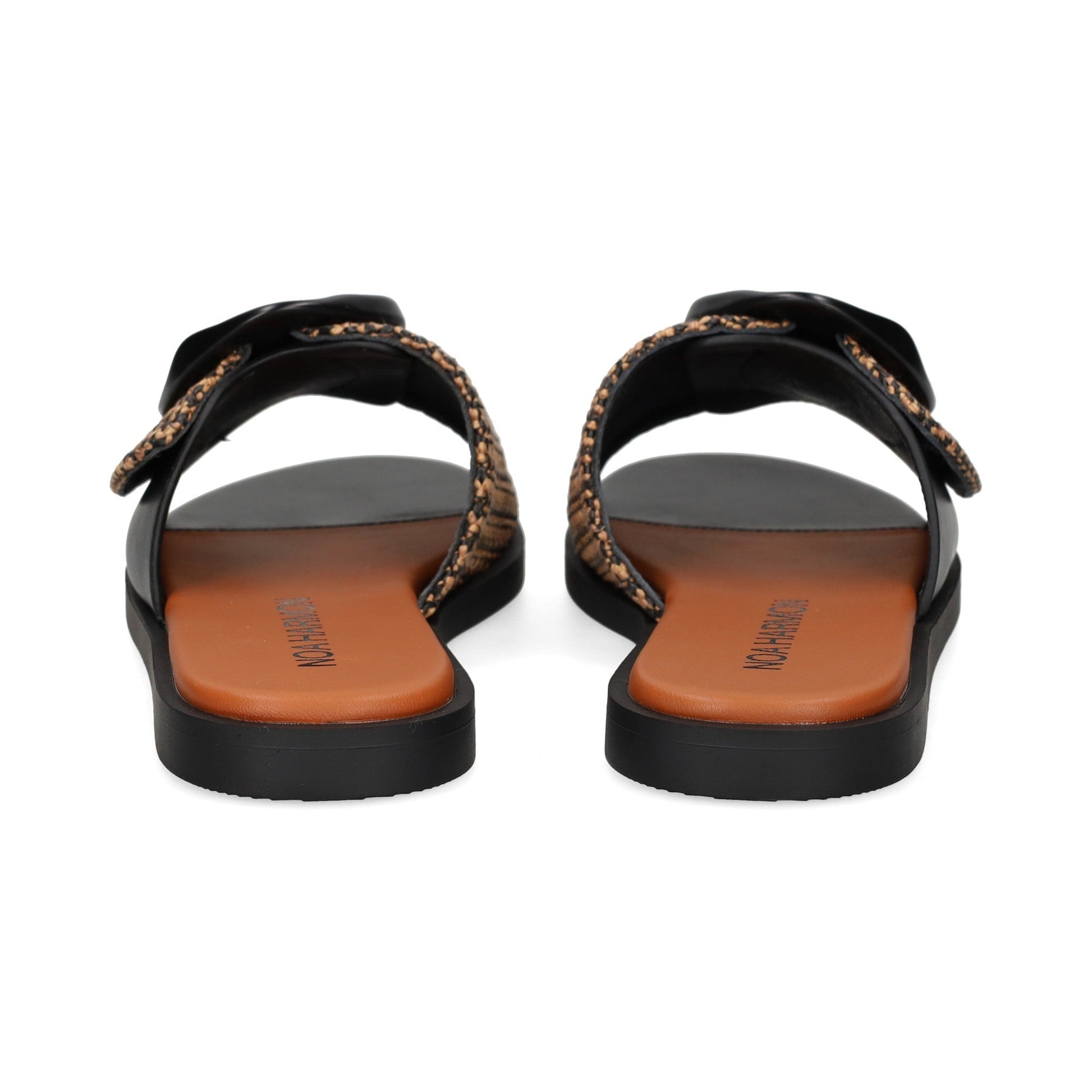 Noa Harmon mujer sandalias Gea 9661 - 0067 negro - cuero - 36 - Negro - comprar en KAPLES SHOES