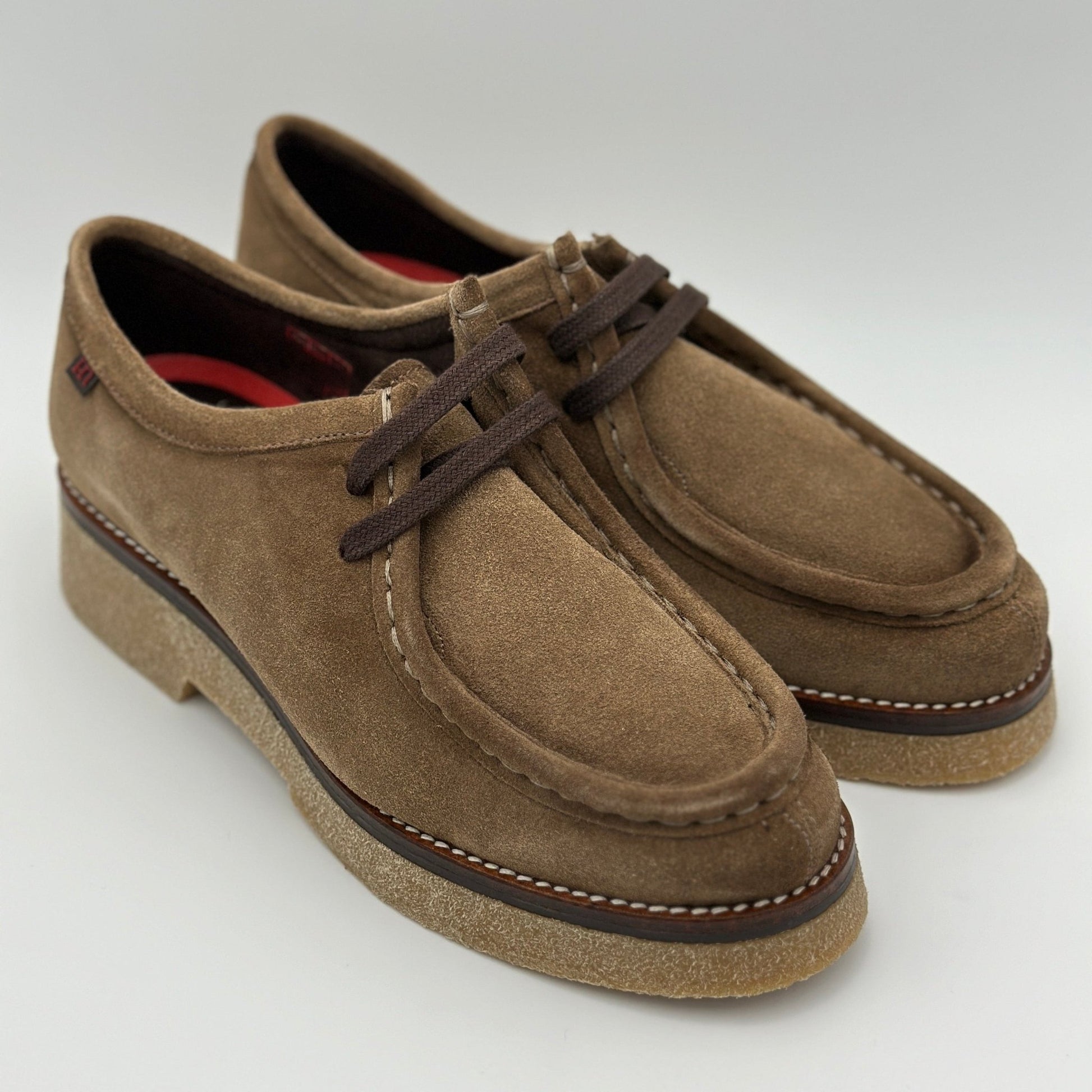 Pepe Menargues mujer zapato wallabee 21100 serraje taupe - 36 - Taupe - comprar en KAPLES SHOES