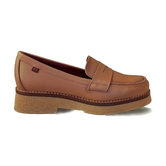 Pepe Menargues mujer mocasines planos 21101 vacuno taupe - 36 - Taupe - comprar en KAPLES SHOES