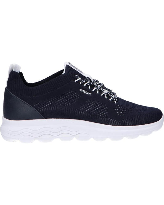 Geox mujer zapatillas D spherica A - knitted text. D15NUA 0006K C4002 marino - 37 - Marino - comprar en KAPLES SHOES