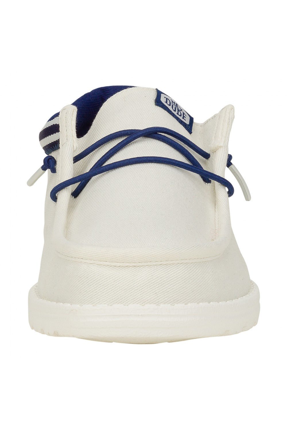 Hey Dude hombre mocasines Wally Letterman blanco azul - 40 - Blanco/Azul - comprar en KAPLES SHOES