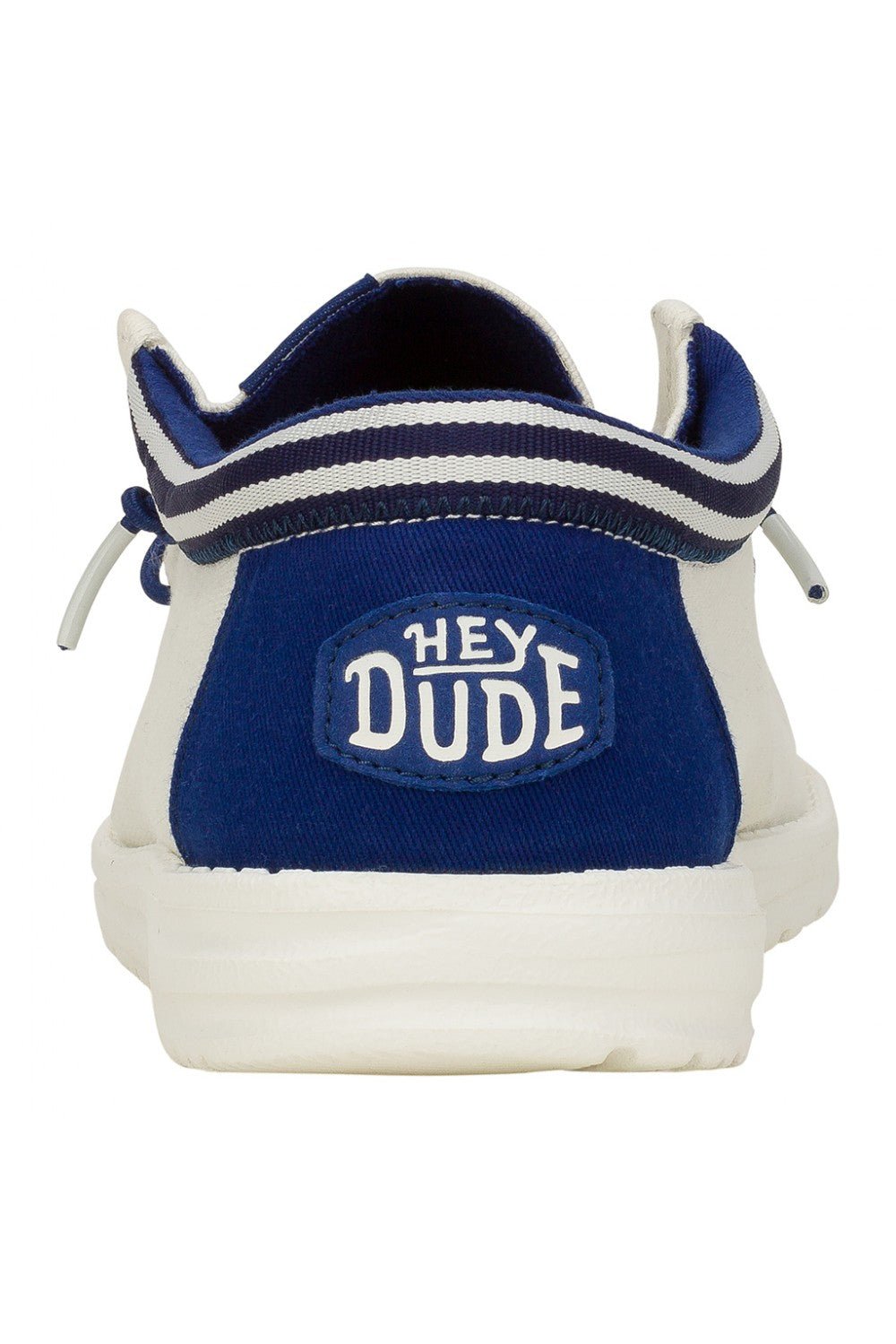 Hey Dude hombre mocasines Wally Letterman blanco azul - 40 - Blanco/Azul - comprar en KAPLES SHOES