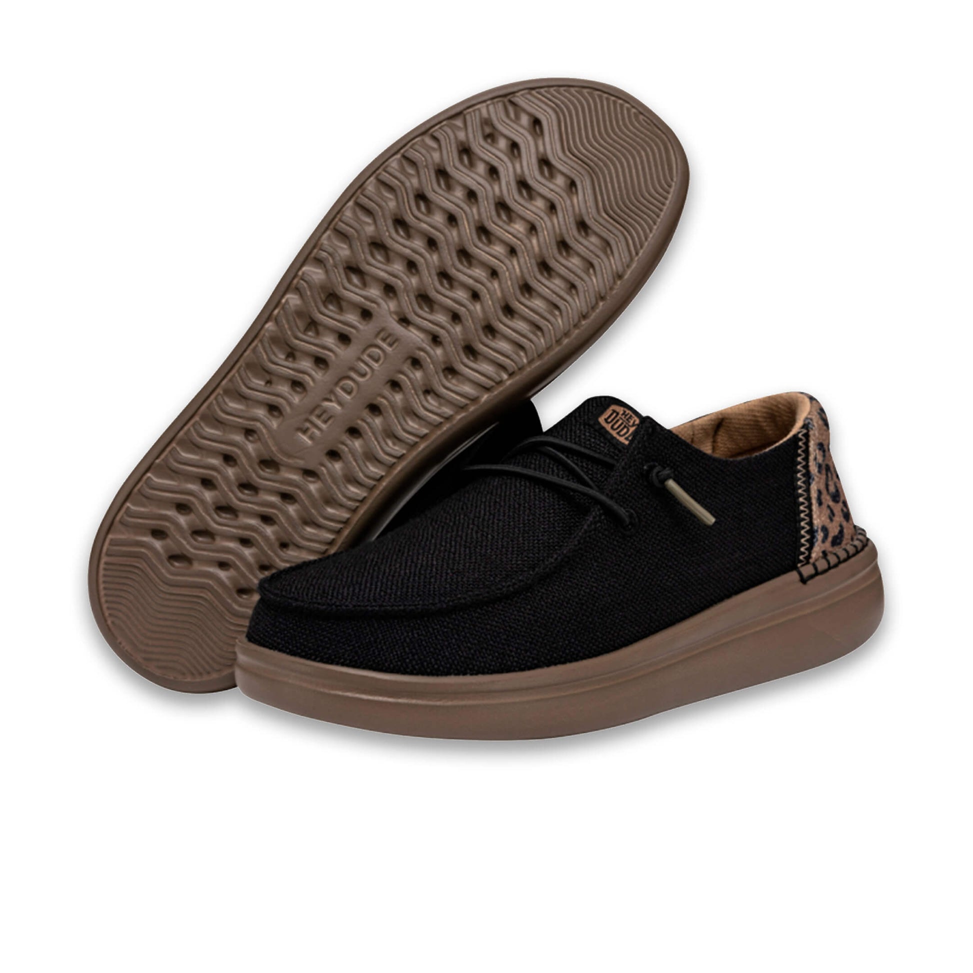 Hey Dude mujer mocasines Wendy Rise Leo negro - 37 - Negro - comprar en KAPLES SHOES