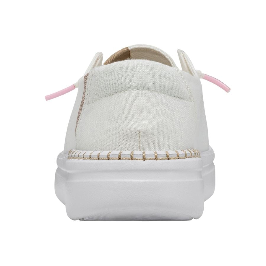 Hey Dude mujer mocasines Wendy Rise spark white - comprar online en KAPLES SHOES