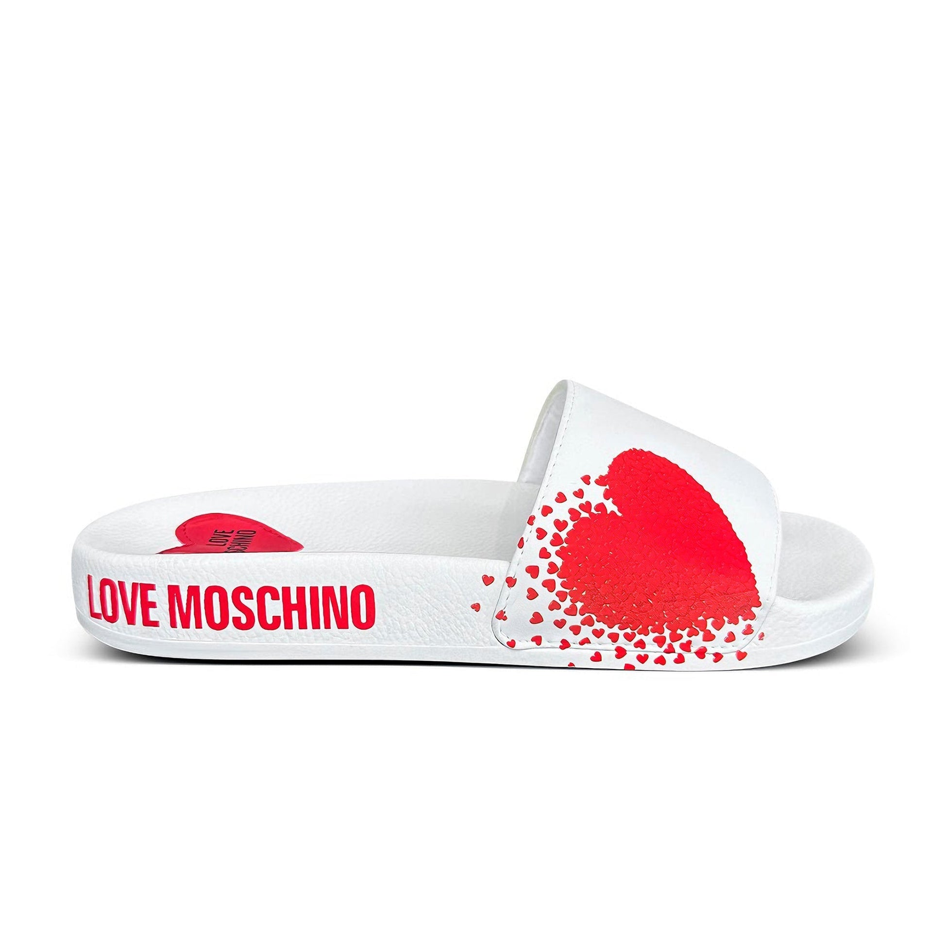 Love Moschino mujer chanclas JA28012G1EI15 - 38 - Blanco - comprar en KAPLES SHOES