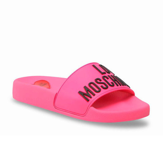 Love Moschino mujer chanclas JA28052G1GI13 - 36 - Rosa - comprar en KAPLES SHOES
