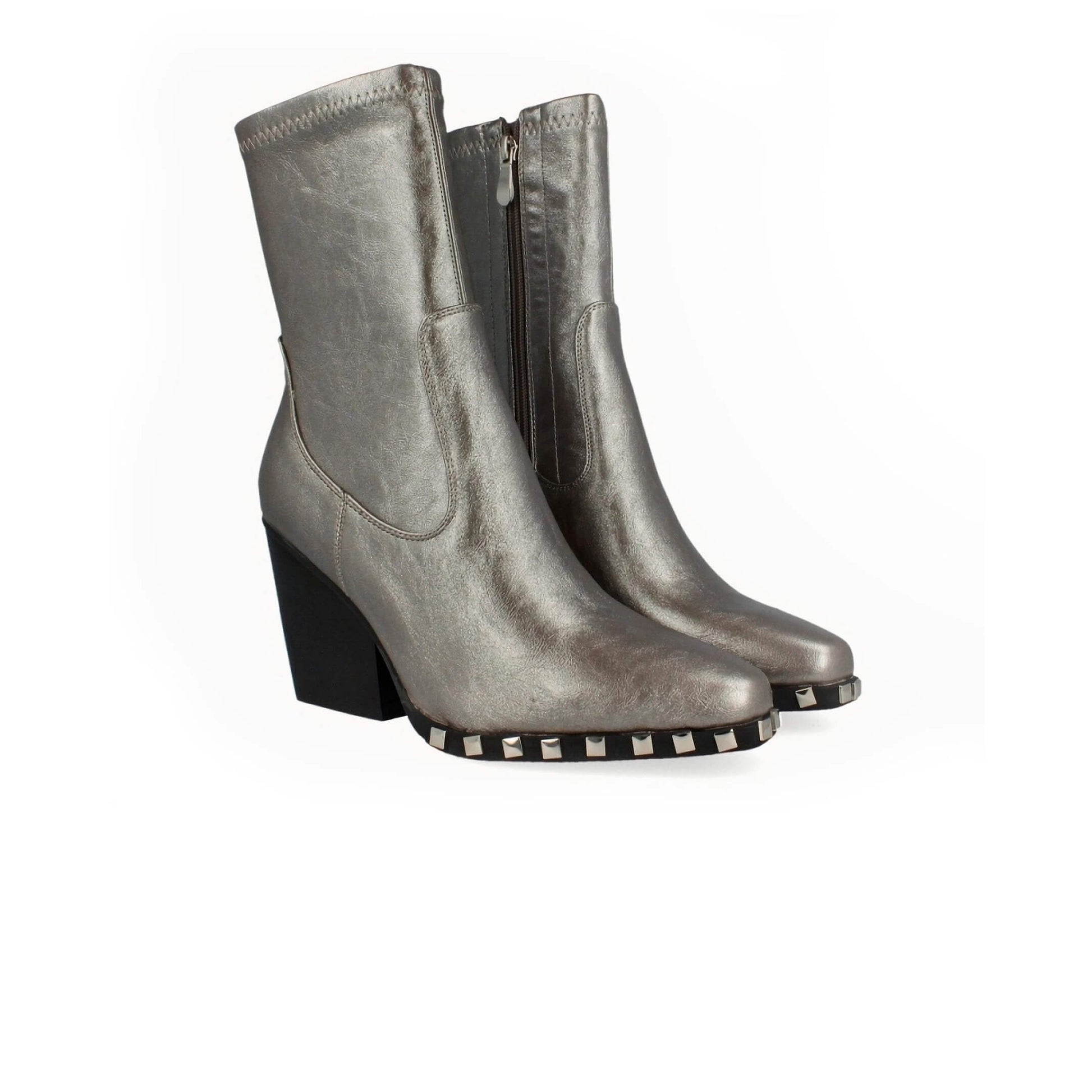 Noa Harmon mujer botines tacon Ivette plata - 36 - Plata - comprar en KAPLES SHOES